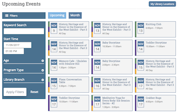 Try out our new events calendar Denver Public Library